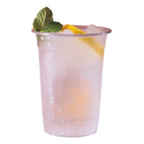 50un Copo Plástico Pet 650ml Cristal P Cocktail Chopp Sucos