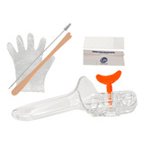 50un Kit Papanicolau Tam M Estéril Espéculo escova lamina