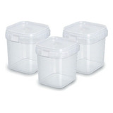 50un Pote Quadrado Com Lacre Bolo No Pote Descartável 220ml