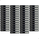 50un Tag Etiqueta Veicular Cr5 915mhz Adesiva Nice Linear