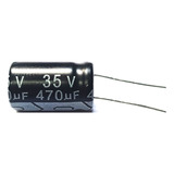 50x Capacitor Eletrolítico 470uf X 35v 105° 50 Peças