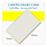 50x Cartão Rfid Smartcard 13 56mhz