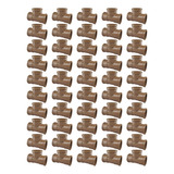 50x Conexão Tê 90 Soldável 20mm 1 2 Em Pvc Para Água