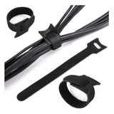 50x Presilha 15cm Fita Abraçadeira Cabos Chicote Fios