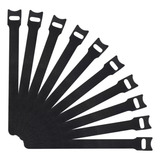 50x Presilha 30cm Fita Abraçadeira Organizador Cabos Fios