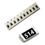 510 K Ohms 5% (100 Peças) Resistor Smd 1206 510k 3.2mmx1.6mm