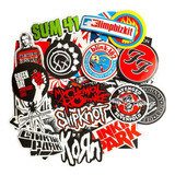 52 Adesivos Rock Blink 182 Slipknot