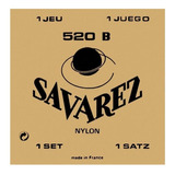 520b Savarez Encordoamento Violão Nylon Cordas