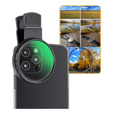 52mm Filtro Cpl Polarizador Para Celular Clipe Anti Reflexo