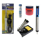 5387 Kit Solda Ferro Solda Estanho