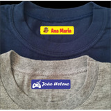 54 Etiquetas Termocolante 5x1 2cm Uniforme Personalizada