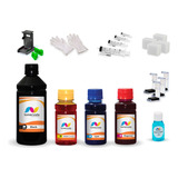 550ml Kit 4 Tinta Para Canon Mx431 Mx451 Mx471 Pg140 Cl141