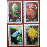 5749 India - Flores Do Himalaia, Série Completa Nº Yvert 709