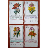5750 Luxemburgo - Flores Série Completa Yvert Nº 1140/3 Nnn