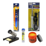5939 Kit Solda Hikari Ferro Solda , Estanho, Suporte Sugador