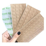 5cartelas Tapa Furo Adesivo Nogal Amendoado Pvc 13mm 200unid