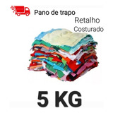 5kg Trapo Pano De Retalho Costurado Limpeza Geral Mecânica