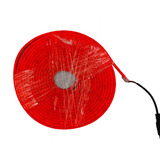 5m Mangueira Fita Led 12v Neon Corte2,5cm Alto Brilho+ Fonte Cor Da Luz Vermelho 110v/220v