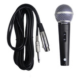5pç Microfone Dinâmico Profissional C/fio