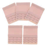 5pcs 4 Ganchos 3 Extensor De Sutiã Expansor De Sutiã