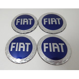 5pçs Emblema Adesivo Resinado Roda Fiat