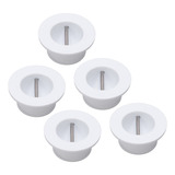 5pcs Surf Leash Plug Substituição Rodada Prancha Longboard