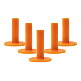 5pcs Borracha Golf Tee Titular Faixa De Prática Modelo 58mm