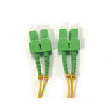 5un Cordao Óptico Sc apc sc apc Monomodo 1 M Duplex 9 125