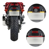 5un Lanterna 48 Led Fita Flexível Moto Pisca Luz Freio Custo