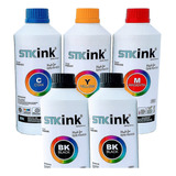 5x 500ml Tinta Stk Compativel C/ Impressora Epson T504 L4260