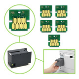 5x Chip Caixa De Manutenção T6716 Epson 5790 5710 5290 5210