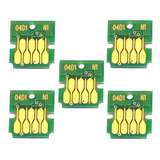 5x Chip De Tanque Epson T04d1 L6161 L6171 L6191 M2170