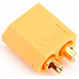 5x Conector Xt60 Macho (conector Do Esc/carregador) Amarelo