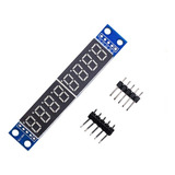 5x Display 8 Dígitos Max7219 Led 7 Segmentos 