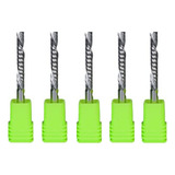 5x Fresas Cnc Router Helicoidal Um Corte Classe Aa Usinagem
