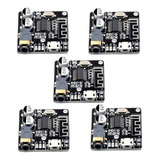 5x Mini Modulo Placa Receptor Bluetooth