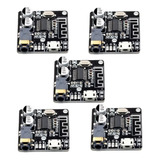 5x Mini Modulo Placa Receptor Bluetooth 5.0 Áudio Mp3