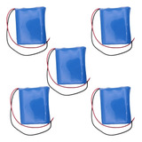 5x Packs 12v Bateria 18650 2450mah Li-ion Com Bms