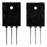 5x Par Transistor Potência 2sa1943/2sc5200 Original Chipsce