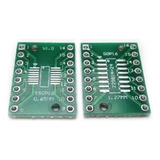 5x Placa Adaptador De Smd Sop16 Para Dip + Brinde Pinos