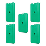 5x Placa Gelo Artificial Rígido Reutilizável 400ml Termogel