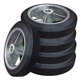 5x Roda Motor Peccinin Portão Eletrônico Pivotante Pivo Robô