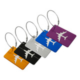 5x Tags Para Mala Viagem Bagagem Etiqueta Identificador Kit