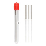 5x Agulhas 0 15mm Para Limpeza De Bico Impressora 3d Inox