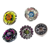  5x Beyblade Metal Fusion 4d Spinning Top Para Brinquedos