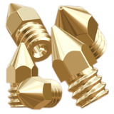 5x Bico Nozzle Hotend 1 75mm Mk8 0 4mm