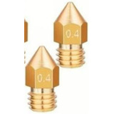 5x Bicos Nozzle 1 75mm 2 3 6 8mm Mk8 Creality Cr 10 Ender 3
