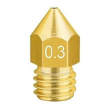  5x Bicos Nozzle 1 75mm Mk8 Creality 3d Cr 10 Ender 3
