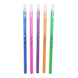 5x Caneta Wow 0 7mm Colorida Jocar Office Tipo Cis Spiro