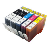 5x Cartuchos Top Para Hp 670xl